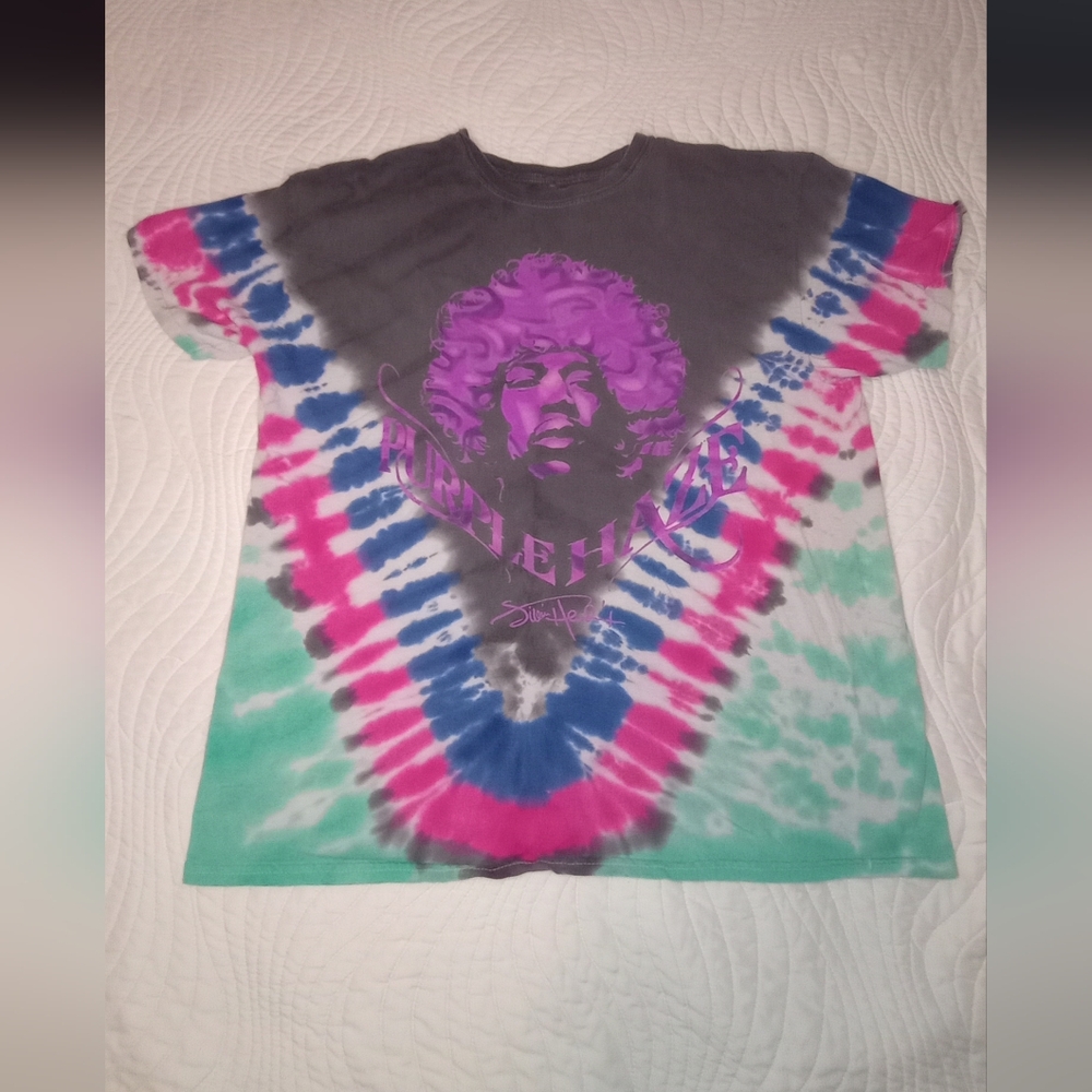 Jimi Hendrix Authentic Hendrix Men's T-Shirt Large